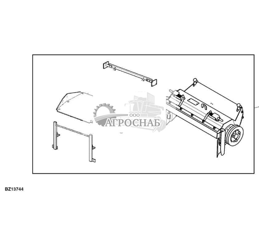 Attachment, Power Chute Narrow WO Lubrication 